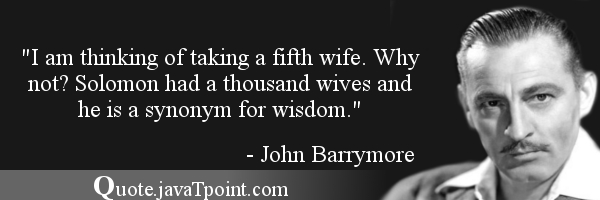 John Barrymore 2485