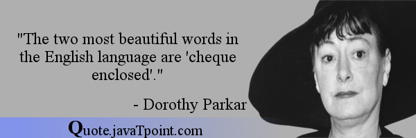Dorothy Parker 6060