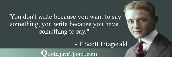 F Scott Fitzgerald 6404