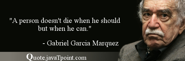 Gabriel Garcia Marquez 6531