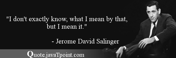 Jerome David Salinger 6629